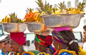 Cartagena Fruit sellers, Colombia