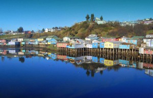 Palafitos, Castro, Chiloe Island, Chile