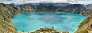 Quilotoa caldera, Ecuador