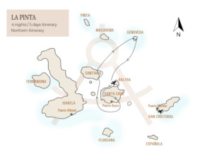 La Pinta Itinerary 2, Galapagos