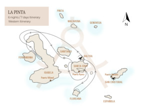 La Pinta Itinerary 3, Galapagos
