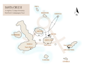 Santa Cruz II Itinerary, Galapagos