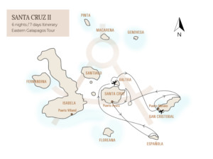 Santa Cruz II Itinerary 3, Galapagos