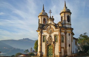Ouro Preto - Colonial towns in Minas Gerais, Brazil