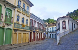 Ouro Preto - Colonial towns in Minas Gerais, Brazil