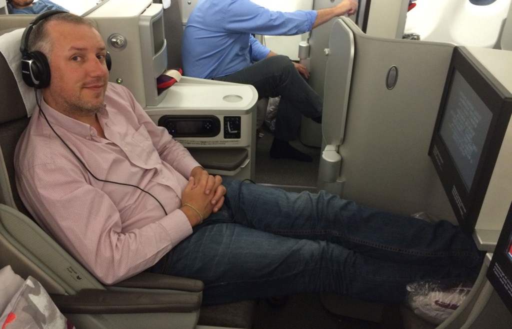 Flying Iberia Business Class