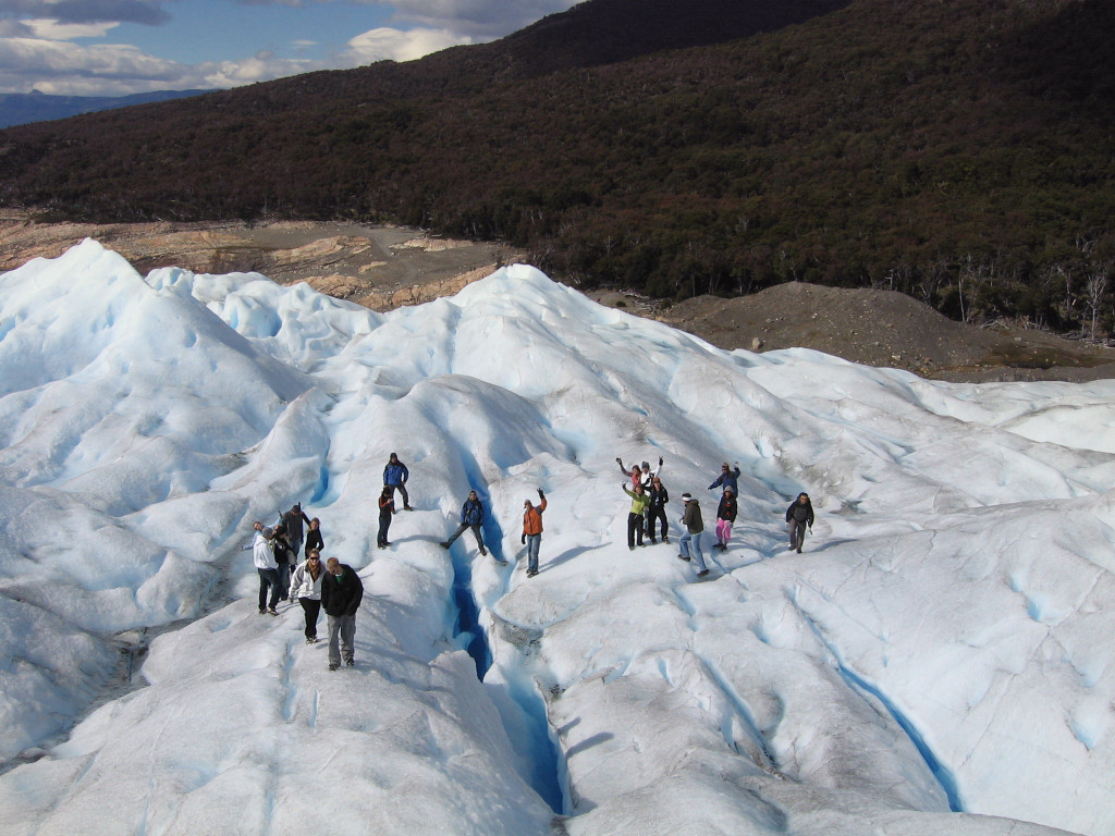 Trekking on the Perito Moreno glacier, El Calafate