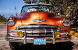 Cuban Varadero car