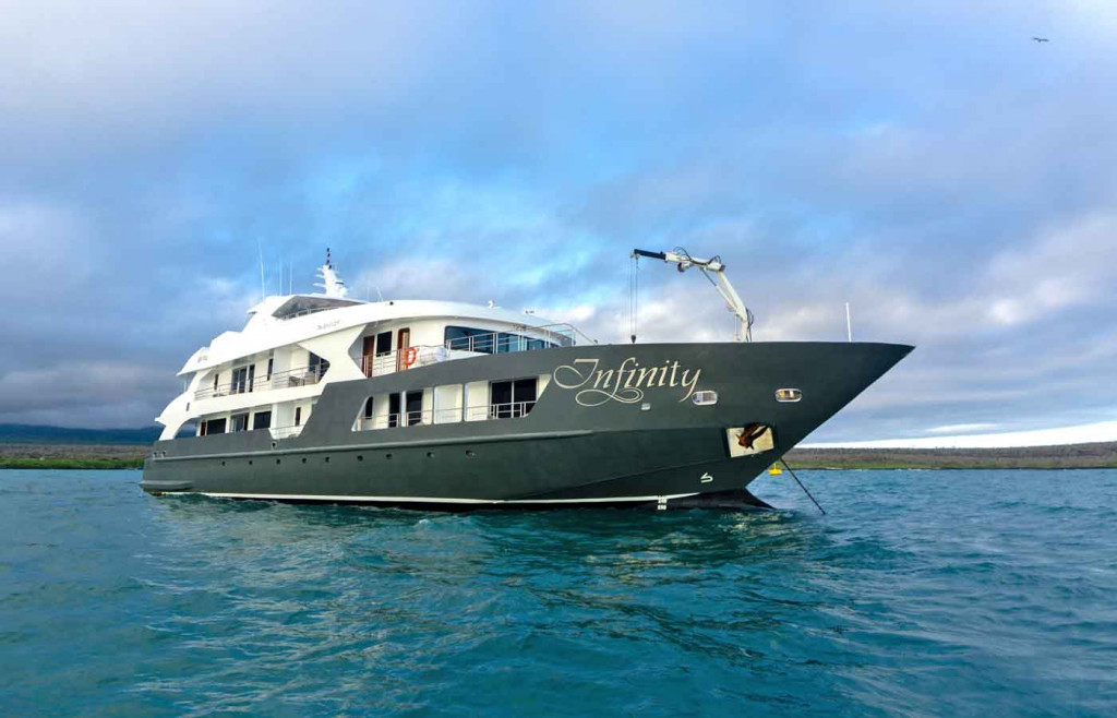 Infinity Luxury Yacht, Galapagos Islands