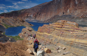 Rock-walks from Estancia Cristina, Patagonia, Argentina