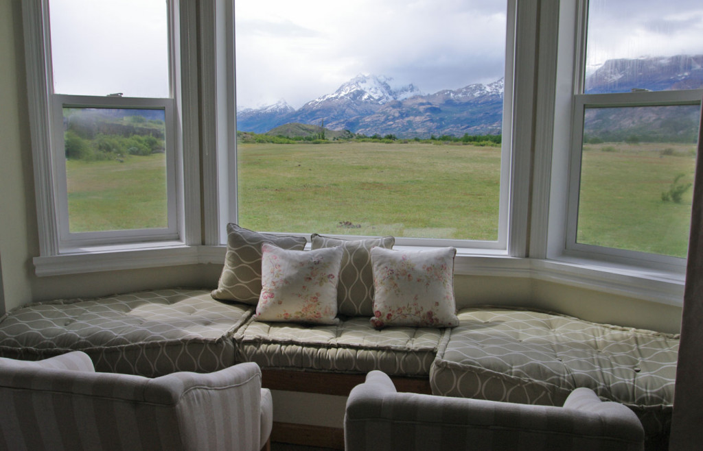 Landscape view from Estancia Cristina, Patagonia, Argentina