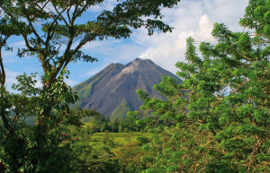 View of Arenal volcano, Costa Rica