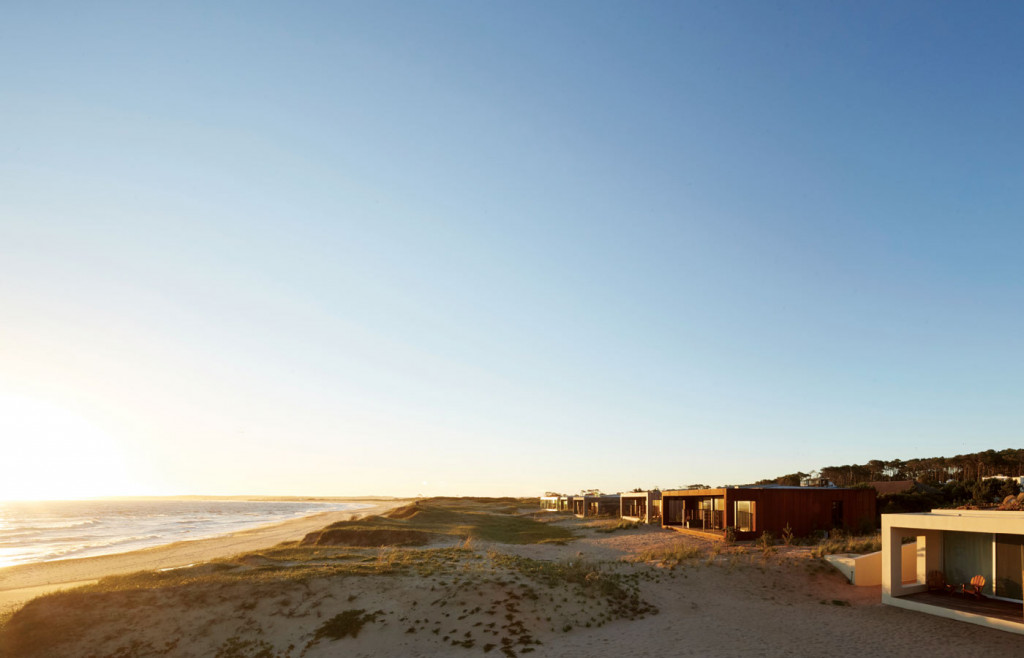 The luxury bungalows of Bahia Vik in Uruguay