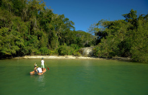 Kayaking in Paraty RJ, Brazil