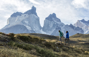Trekking in Torres del Paine National Park, Chile