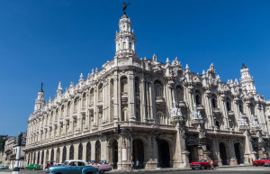 The magical Teatro Nacional in Havana, home to Cuba's national ballet