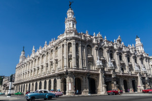 The magical Teatro Nacional in Havana, home to Cuba's national ballet