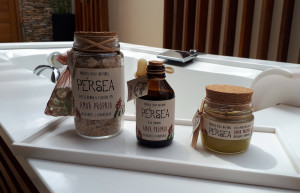 Organic amenities at Hotel Casana,luxury hotel in Prea, Brazil