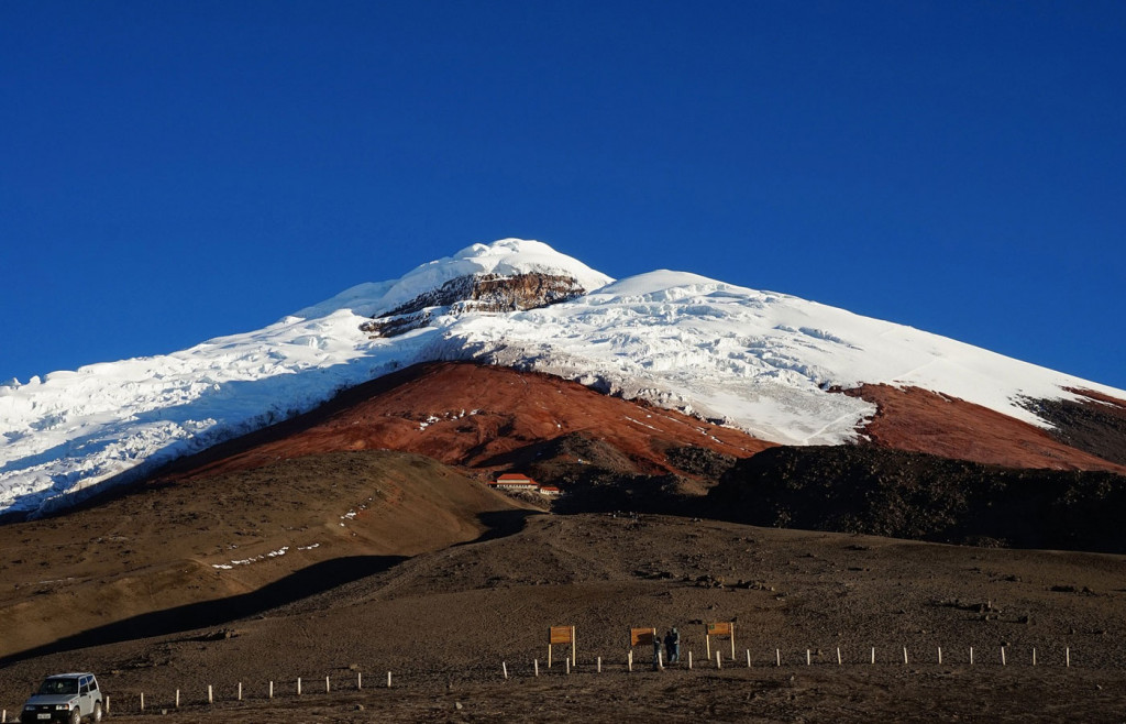 A volcano in the Avenue of Volcanoes, Ecuador