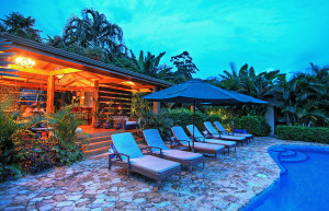 The pool at Casa Chameleon, Nicoya, Costa Rica