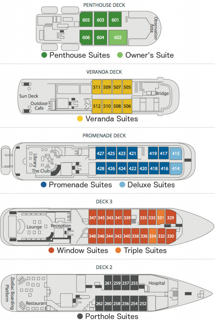 Hebridean Sky Deck Plan