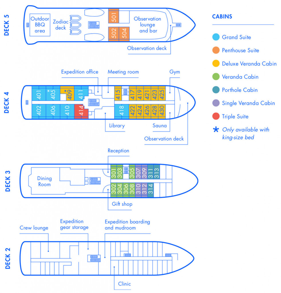 Magellan Explorer Deck Plan