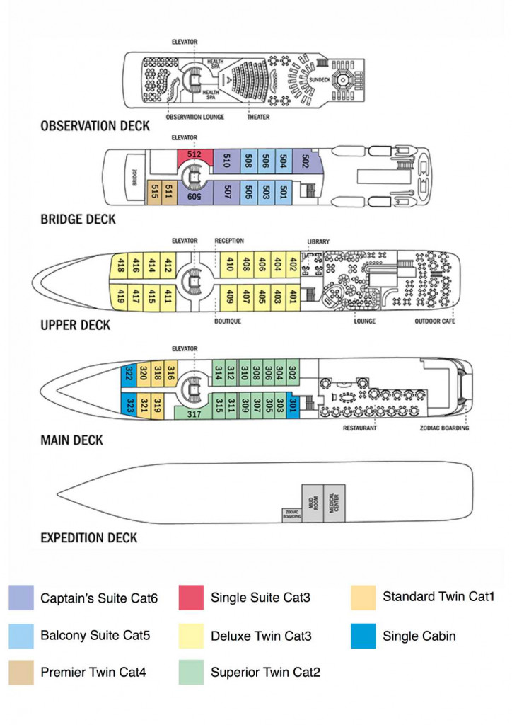 NG Orion Deck Plan