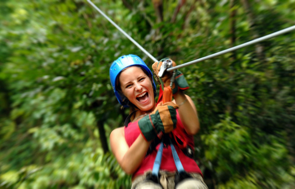 Ziplining on the Nicoya Peninsula