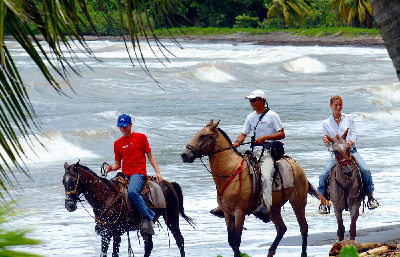 Back horseriding at Punta Islita, Nicoya, Costa Rica