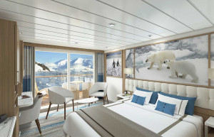 Junior Suite, Greg Mortimer- Antarctica Cruise