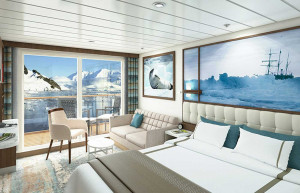 Balcony Suite, Greg Mortimer-Antarctica Cruise