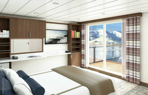Balcony Stateroom, Greg Mortimer-Antarctica Cruise