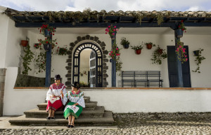 Exterior of Hacienda Zuleta