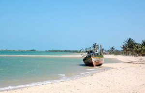 Guajiru beach in Fortaleza, Brazil