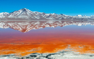 The Laguna Colorada, Bolivia