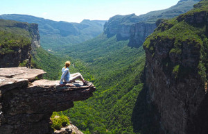 Views from Pai Inacio Mountain in Chapada Diamantina, Bahia, Brazil