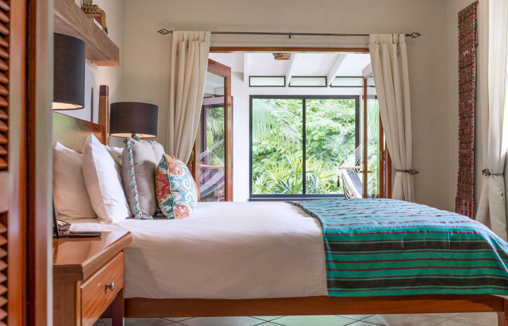 A stylish Balam Suite at Ka'ana Resort, Belize