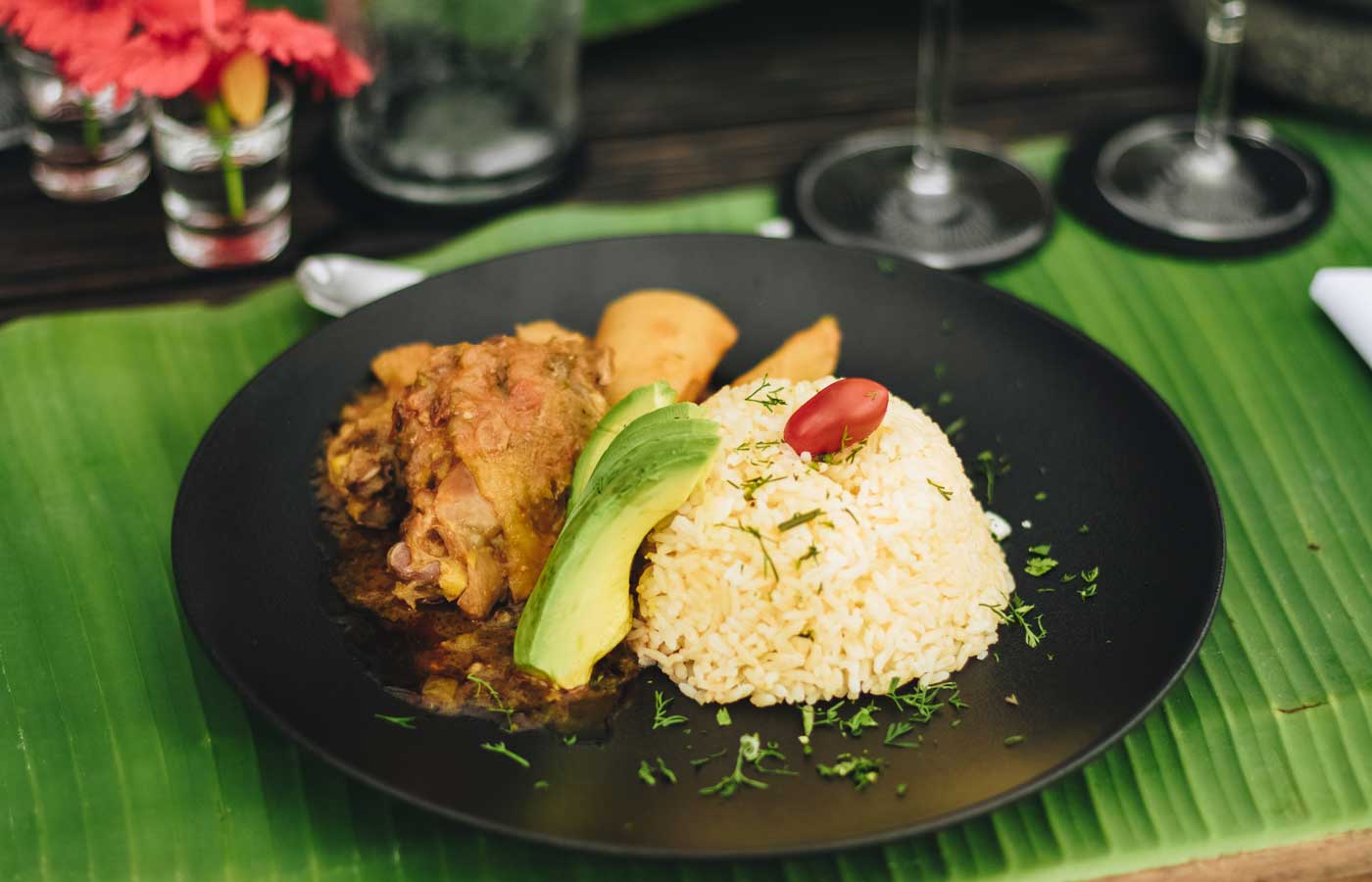 Traditional cuisine at the Montemar Villas - Luxury holidays to Ecuador and the Galapagos
