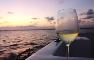 Sunset cruise in Placencia in Southern Belize