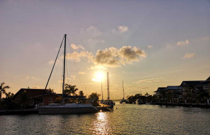 Sunset cruise in Placencia, Belize - Luxury holidays to Central America.