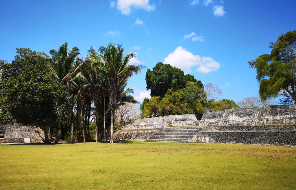 The stunning Mayan ruins at Xunantunich