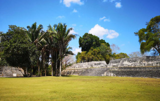The stunning Mayan ruins at Xunantunich