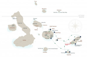 Itinerary 1, La Pinta, Galapagos