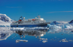MS Seaventure Exterior, Antarctica