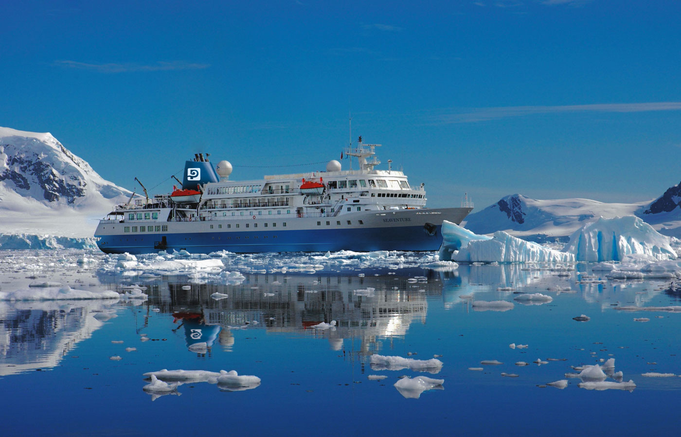 MS Seaventure Luxury cruise ships to the Antarctic Continent