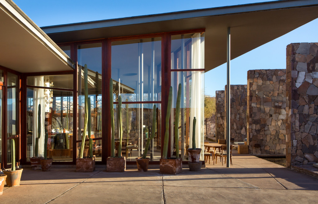 Exterior views of the Tierra Atacama hotel