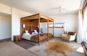 Stylish rooms at Tierra, northern Chile