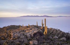 View from Incahuasi Island - Luxury holidays to Bolivia