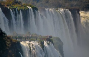 The Argentine side of the beautiful Iguassu Falls - holidays to Argentina