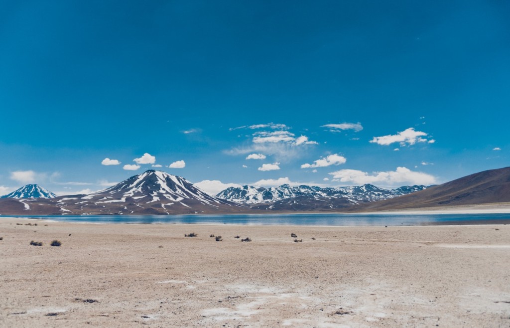 Mountain lagoon in southern Bolivia